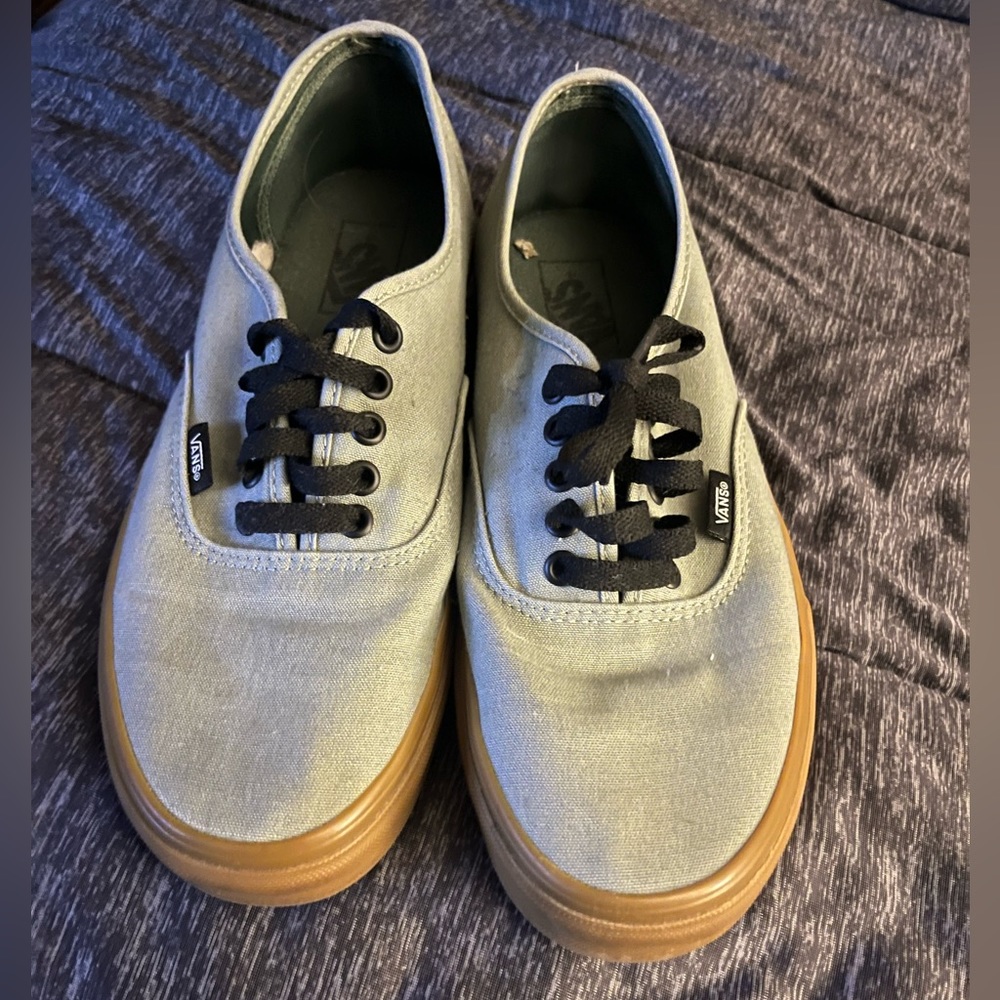 greenish vans